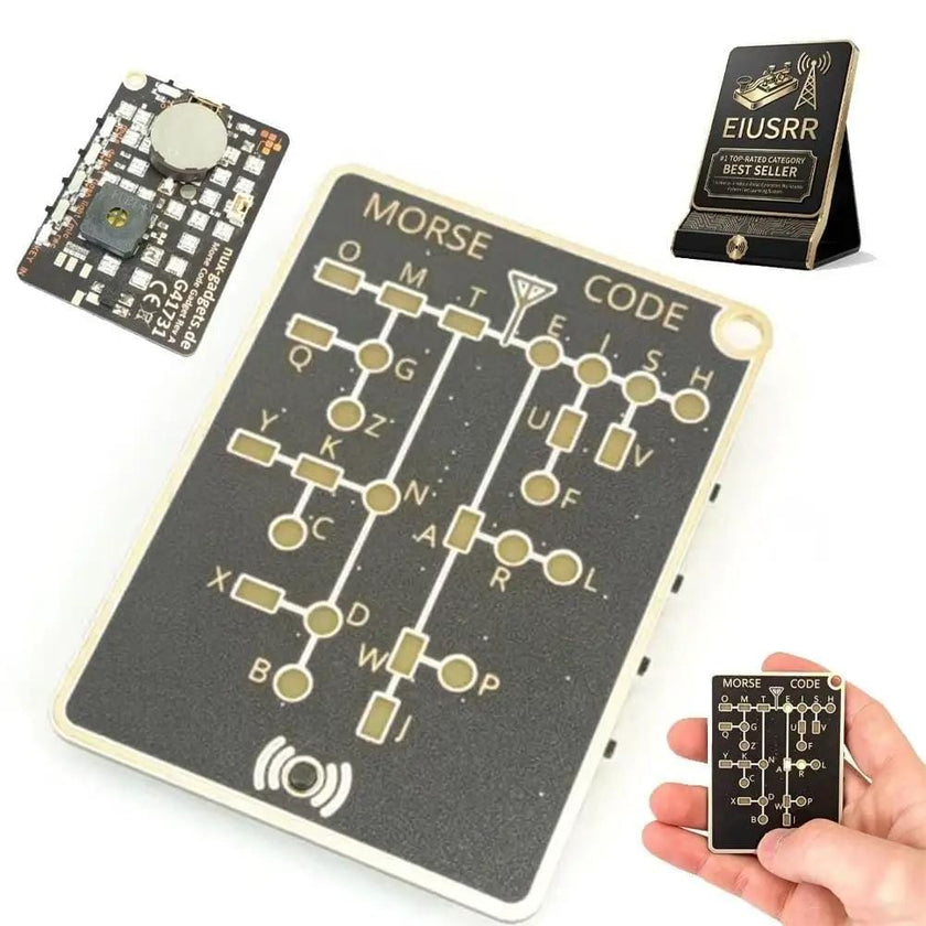 LED Edition Morse Code Trainer Card Pro Kit