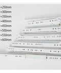 Heavy Duty Drawer Track Slides For Two Cabinets Roller Pulley Chute System in various sizes