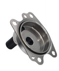 Stainless steel base from Mercury Marine Water Pump Impeller Repair Kit 46-42089A5 For Outboards 6HP To 15HP Motors