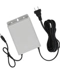 Rock Solid 12V Ups Battery Backup With 3600Mah Juice To Keep Your Routers And Outdoor Cameras Running Smooth As Silk All Day Long Without Breaking A Sweat While Checking Voltage On Screen Us Plug Included, compact power supply with black cord.
