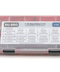 All-In-One 4-40 Hardware Kit With 228-Piece Fastener Set Including Blind Nuts, Socket Head Cap Screws in plastic case