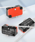 20 Pieces Long Straight Lever Arm Micro Switch Heavy Duty 15A 125 To 250 VAC 1NO 1NC Limit Switch V-153-1C25 fire resistant housing
