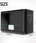 Keep Your PLA PETG Straight Up Dry With This Smart 3D Printer Filament Dry Box Dehydrator, size 458mm x 218mm x 302mm.
