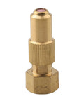 High Pressure Adjustable Copper Spray Nozzle For Agricultural Sprayers Farm Ready Irrigation And Crop Protection One Point Five Hole Easy Turn Control Pro Grade Watering Solution For Efficient Field Spraying