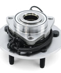 Front Wheel Bearing And Hub Assembly For Ram 1500 And Ram 1500 Classic 2012 To 2022 Front Left And Right 5 Lug Hub With ABS Sensor Wire 3 Bolt Triangular Flange Replacement Ready To Roll