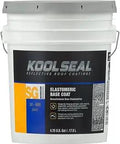 Elastomeric Base Coat For Roofs Gray 5 Gallon 100 Percent Acrylic Roofing Coating With Maximum Adhesion bucket front view