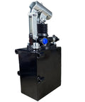 Portable 45cc Single Acting Hydraulic Hand Pump With 2 Quart Tank 4350 PSI Output Handy Manual Power For System Testing And Emergency Situations