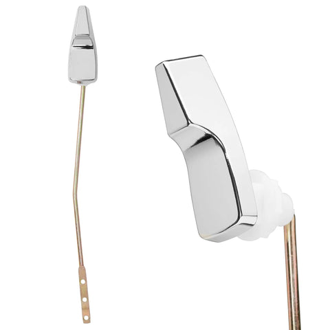 Mansfield Front Mount Toilet Tank Lever Replacement Chrome Flush Handle For Mansfield Valves 160 210 211 with durable chrome