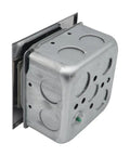 Heavy Duty Nema 6 50r Power Outlet Receptacle Flush Mount Galvanized Steel 50 Amp Industrial Grade close-up view