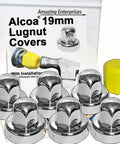 Six Pack Lug Nut Cover Set For Mercedes Sprinter Vans With 16 Inch Alcoa Wheels 6 Lug 205mm Bolt Pattern 19mm Caps