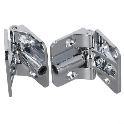 Zinc Alloy 180 Degree Locking Hinge With Adjustable Torque For Folding Tables And Bifold Doors Cabinet Hardware Drop Leaf Table Fitting Silver