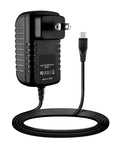 AC DC Charger For FlightScope Mevo Plus GPS Launch Monitor And Golf Simulator Power Supply Cord, black with safety protections.