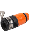 Killer Dust Removal System For Cutting Machines With Precision Water Spray Nozzle Kit features adjustable orange nozzle component.