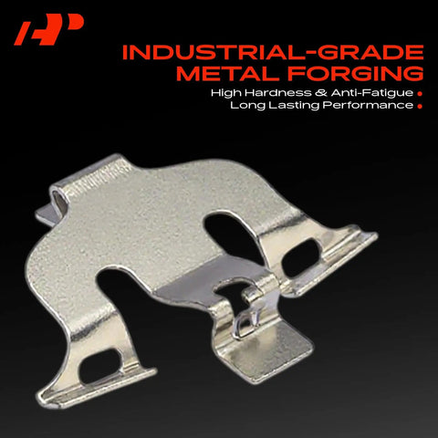 Premium Front Disc Brake Hardware Kit For Audi Q7 Q8 A6 A7 A8 Q5 Rs5 Models 2017-2022 Durable Rust Proof Set metal retaining clip