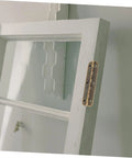 heavy duty piano hinge set mounted on a cabinet door