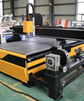 4 Axis CNC Router Machine For Wood And Soft Metal With Rotary Axis For 3D Engraving and Cutting Milling in workshop