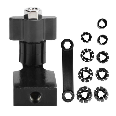 Ring Fixture Clamp Holder Set For Jewelry Making Fixed Ring Setting Polishing And Engraving Tool Kit Black Durable Craft Stand