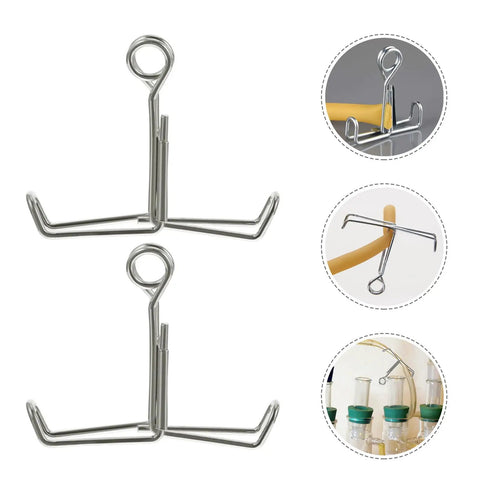 10 Pieces Spring Water Stopper Clips Adjustable Pinchcock Control Clips Pro Grade Laboratory Rubber Tubing Sealing Clamps For Fluid Flow Regulation Ideal For Science Experiments And Fluid Transfer In Labs shown with tubing