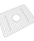 Heavy Duty Stainless Steel Wire Sink Grid with plastic feet vinyl coated in white or biscuit fits RC2418 Shaw Kitchen Sink