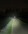 Beam of LH8 V2 Weapon Light Head Potted 5700K, 128000 CD, 1650 LM, Long Throw 782.38 Yards lighting up a dark path