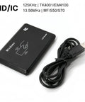 125KHz RFID Reader Card Scanner With USB Proximity Card Emulation And Keyboard Emulation For EM4100 And 1326 Family Cards