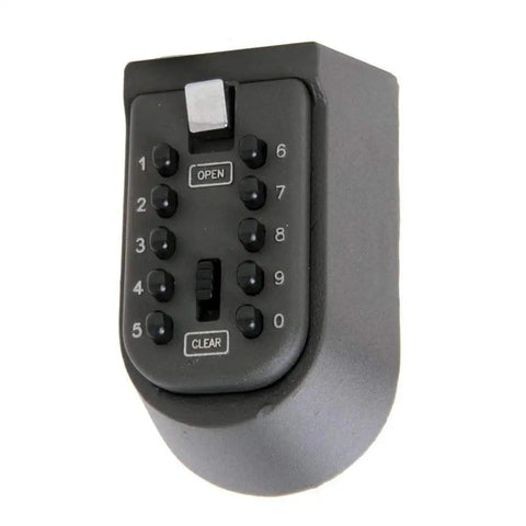 Outdoor Key Lock Box With Combo Code For House Keys Waterproof Wall Mounted Safe For Home Office Garage Apartment Store Durable Zinc Alloy Construction And Weather Resistant Shield