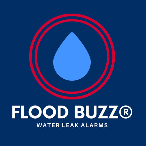 Logo for 6 Pack Small Water Leak Detectors No Setup Required Pre Installed Battery Sealed In Ready To Protect Under Sink Toilet Basement RV