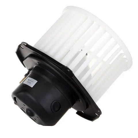HVAC Heater Blower Motor Replacement For Chevy GMC Cadillac Buick 1982 1996 Compatible With Astro Suburban Camaro C1500 C2500 C3500 K1500 K2500 K3500 Trucks Plug In Ready Durable Quiet Performance black and white plastic blower motor