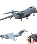 Ready To Fly RC Plane For Beginners 2 Channel 2.4GHz Remote Control Airplane With Gyro Stabilization, Durable EPP Foam in flight.