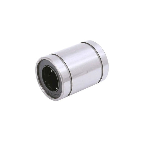 LM16UU Linear Ball Bearing Set Of 2, 16mm Bore, 28mm Outer Diameter, 37mm Length, Super Smooth Precision, Rock Solid Motion For CNC Machines, 3D Printers, And DIY Projects, single bearing view