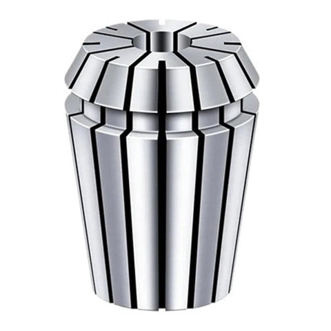 Top Tier Er8 Er11 Er16 Er20 Er25 Er32 Precision Spring Collet Set With Chuck for engraving machines, chrome alloy material, detailed design.