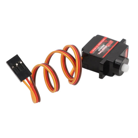 Heavy Duty RC Servo Motor Crushing Heavy Loads With Rock Solid High Torsion And Lightning Fast Response A Smooth Operator For Crawler Cars Robot Arms And Airplane Builds, featuring metal gears and connector.