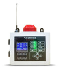 Front view of Gas Alarm Control System With LCD Display, LoRa Wireless And 4G IoT Remote Monitoring, battery powered, with real time alerts.