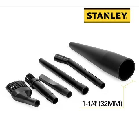 Micro Cleaning Kit Vacuum Attachments For Wet Dry Vacuum 1 And A Quarter Inch Hose 6 Pack Detailed Cleaning Tools Made From Durable Polypropylene