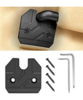 Heavy Duty Aluminum Car Sun Visor Repair Kit With Screws showing clip, screws, and tools compatible with RAM 1500 Trucks 2019 to 2023.