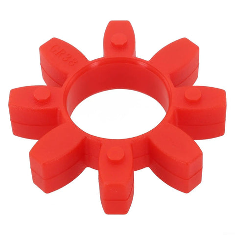 Open Center Red Urethane Shaft Coupling Insert for Industrial Drives Pumps and Conveyors, Built To Last Tough