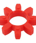 Open Center Red Urethane Shaft Coupling Insert for Industrial Drives Pumps and Conveyors, Built To Last Tough, for GR38 hubs