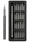 25 In 1 Precision Screwdriver Set For Electronics With Magnetic Handle And Anti Slip Grip Pro Grade CRV Steel Bits kit