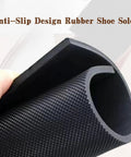 Five Thirty Second Inch Thick Rubber Shoe Soling Sheet For Boots And Shoes With Diamond Pattern Non Slip Bottom.