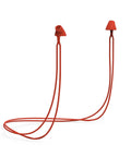 Kids Calmer Ear Plugs Alternative For Daily Noise Relief No Muffling Soft Silicone Reusable Ear Plugs For Sound Sensitivity And Stress Relief Comfortable Red