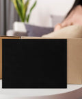 4 Piece Foam Padding Kit for Packaging and Shipping Pro Grade Polyurethane Inserts against a cardboard box