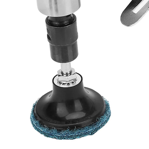 Heavy Duty Pneumatic Die Grinder With A Badass Build Cranking Out Dang Fast 20000 Rpm with adjustable chuck and blue pad for deburring.