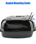 Gas Tank Replacement 0.81 Gallon for Predator 212cc side view with angled mounting studs