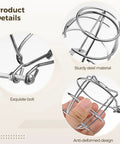 Detailed view of Six Pack Metal Fire Sprinkler Head Guards With Heavy Duty Mounting Clamps Bump Resistant Shields.