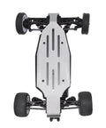 Losi Micro B 1/24 2WD RC Car Chassis Frame Upgrade Kit Stainless Steel Guard Plate underside view