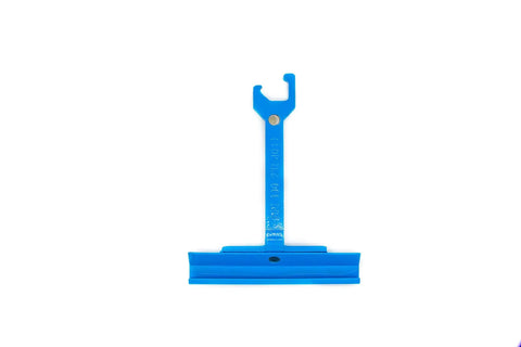Magnetic PPC And PPF Clip Cleat Tool For Auto Body, 6 Inch Duct Tool With 16 Gauge Jaw, Easy Snap In Clips in blue, pack of 6