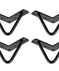Four Inch Hairpin Legs Set Of 4 For DIY Cabinets Coffee Tables Dressers Wardrobes TV Stands And More With Floor Protectors