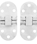 Tough As Nails Heavy Duty Door Hinges Crafted From Premium 316 Stainless Steel Boasting Mirror Polish Shine And Marine Grade Saltwater Shielding. Pack of 2, 66x30mm.