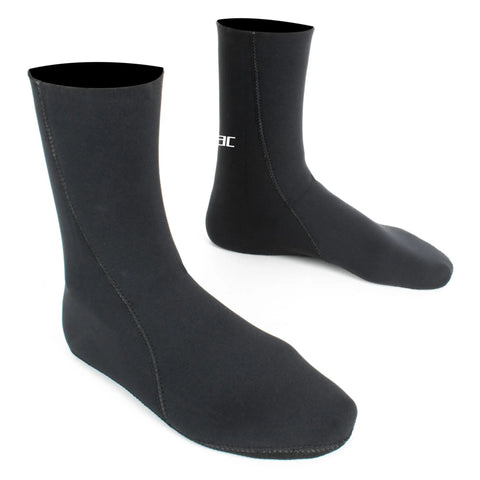 Lightweight 2.5mm Neoprene Socks For Scuba Diving And Spearfishing, Ultra Flexible And Packable For Water Sports, Non Slip On Wet Surfaces
