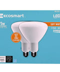 75W Equivalent BR40 Dimmable LED Light Bulb Soft White 2-Pack That Slashes Energy Use by 83 Percent, Only 12.5W Per Bulb